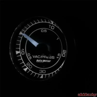 AutoMeter GAUGE; VAC/BOOST; 2 1/16in.; 30INHG-30PSI; DIGITAL STEPPER MOTOR; CHRONO - 8159