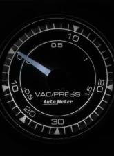 AutoMeter GAUGE; VAC/BOOST; 2 1/16in.; 30INHG-30PSI; DIGITAL STEPPER MOTOR; CHRONO                                     - 8159 - Image 4