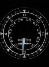 AutoMeter GAUGE; PRESSURE; 2 1/16in.; 15PSI; DIGITAL STEPPER MOTOR; CHRONO                                     - 8162 - Image 4
