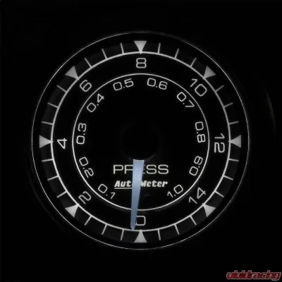AutoMeter GAUGE; PRESSURE; 2 1/16in.; 15PSI; DIGITAL STEPPER MOTOR; CHRONO - 8162