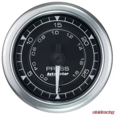 AutoMeter GAUGE; PRESSURE; 2 1/16in.; 30PSI; DIGITAL STEPPER MOTOR; CHRONO - 8164