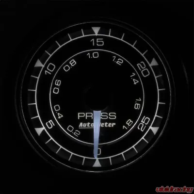 AutoMeter GAUGE; PRESSURE; 2 1/16in.; 30PSI; DIGITAL STEPPER MOTOR; CHRONO - 8164