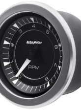 AutoMeter GAUGE; TACHOMETER; 3 3/8in.; 8K RPM; IN-DASH; CHRONO                                     - 8197 - Image 2