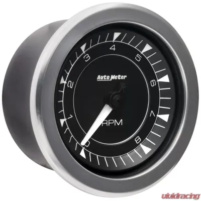 AutoMeter GAUGE; TACHOMETER; 3 3/8in.; 8K RPM; IN-DASH; CHRONO - 8197