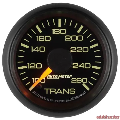 AutoMeter GAUGE; TRANS TEMP; 2 1/16in.; 100-260deg.F; DIGITAL STEPPER MOTOR; GM FACTORY MA - 8357