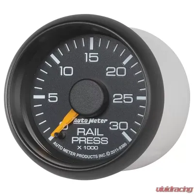 AutoMeter GAUGE; RAIL PRESSURE; 2 1/16in.; 30KPSI; DIGITAL STEPPER MOTOR; GM FACTORY MATCH - 8386