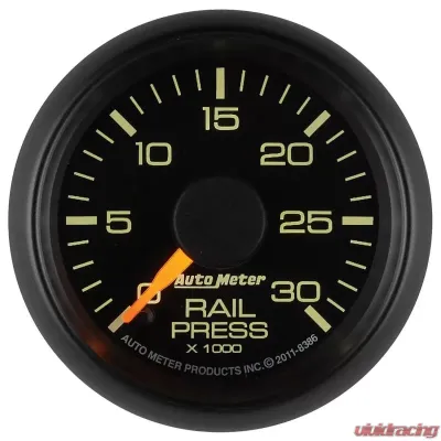 AutoMeter GAUGE; RAIL PRESSURE; 2 1/16in.; 30KPSI; DIGITAL STEPPER MOTOR; GM FACTORY MATCH - 8386