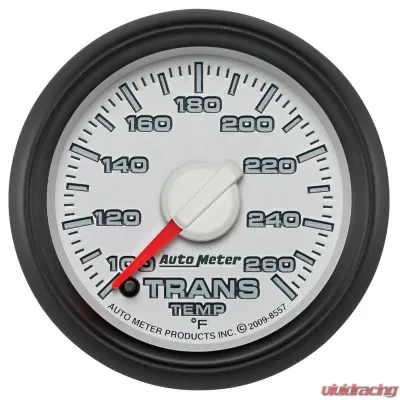 AutoMeter GAUGE; TRANS TEMP; 2 1/16in.; 100-260deg.F; STEPPER MOTOR; RAM GEN 3 FACT. MATCH Dodge - 8557