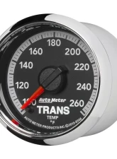 AutoMeter GAUGE; TRANS TEMP; 2 1/16in.; 100-260deg.F; STEPPER MOTOR; RAM GEN 4 FACT. MATCH Ram                                     - 8558 - Image 2
