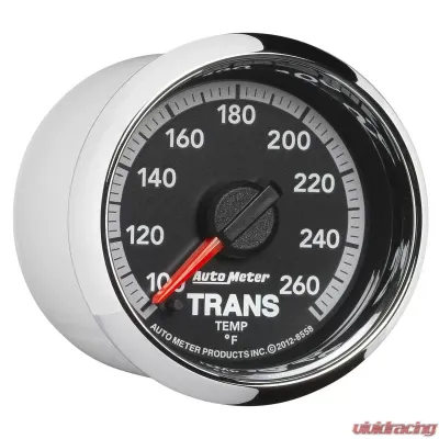 AutoMeter GAUGE; TRANS TEMP; 2 1/16in.; 100-260deg.F; STEPPER MOTOR; RAM GEN 4 FACT. MATCH Ram - 8558