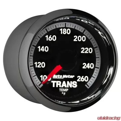 AutoMeter GAUGE; TRANS TEMP; 2 1/16in.; 100-260deg.F; STEPPER MOTOR; RAM GEN 4 FACT. MATCH Ram - 8558