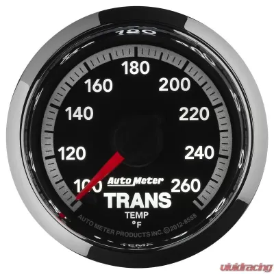 AutoMeter GAUGE; TRANS TEMP; 2 1/16in.; 100-260deg.F; STEPPER MOTOR; RAM GEN 4 FACT. MATCH Ram - 8558