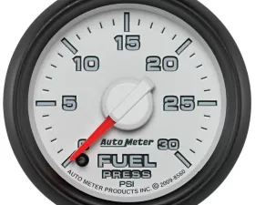 AutoMeter GAUGE; FUEL PRESS; 2 1/16in.; 30PSI; DIGITAL STEPPER MOTOR; RAM GEN 3 FACT. MATC Dodge