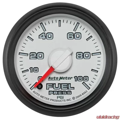 AutoMeter GAUGE; FUEL PRESS; 2 1/16in.; 100PSI; DIGITAL STEPPER MOTOR; RAM GEN 3 FACT. MAT Dodge - 8563