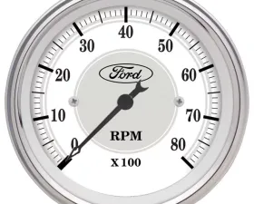 AutoMeter GAUGE; TACHOMETER; 3 1/8in.; 8K RPM; IN-DASH; FORD MASTERPIECE