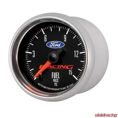 AutoMeter GAUGE; FUEL PRESS; 2 1/16in.; 15PSI; DIGITAL STEPPER MOTOR; FORD RACING - 880107