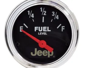 AutoMeter GAUGE; FUEL LEVEL; 2 1/16in.; 73OE TO 10OF; ELEC; JEEP