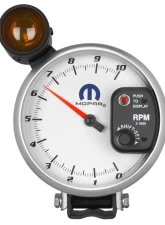 AutoMeter GAUGE; TACHOMETER; 5in.; 10K RPM; PEDESTAL W/EXT. SHIFT-LITE; WHITE; MOPAR                                     - 880248 - Image 4