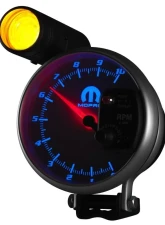 AutoMeter GAUGE; TACHOMETER; 5in.; 10K RPM; PEDESTAL W/EXT. SHIFT-LITE; WHITE; MOPAR                                     - 880248 - Image 3