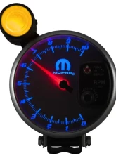 AutoMeter GAUGE; TACHOMETER; 5in.; 10K RPM; PEDESTAL W/EXT. SHIFT-LITE; WHITE; MOPAR                                     - 880248 - Image 4
