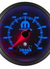 AutoMeter GAUGE; TRANS TEMP; 2 5/8in.; 260deg.F; STEPPER MOTOR W/PEAK/WARN; WHITE; MOPAR                                     - 880359 - Image 4