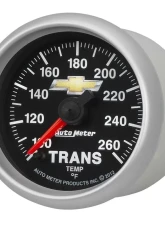 AutoMeter GAUGE; TRANS TEMP; 2 1/16in.; 100-260deg.F; DIGITAL STEPPER MOTOR; CHEVY GOLD BO                                     - 880448 - Image 2