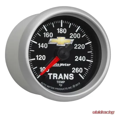 AutoMeter GAUGE; TRANS TEMP; 2 1/16in.; 100-260deg.F; DIGITAL STEPPER MOTOR; CHEVY GOLD BO - 880448