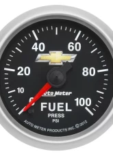 AutoMeter GAUGE; FUEL PRESS; 2 1/16in.; 100PSI; DIGITAL STEPPER MOTOR; CHEVY GOLD BOWTIE                                     - 880449 - Image 6