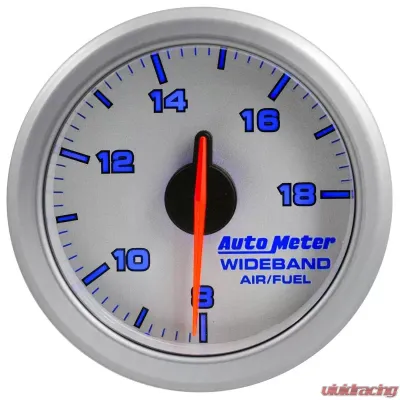 AutoMeter 2-1/16in. WIDEBAND A/F; AIRDRIVE; SILVER - 9178-UL