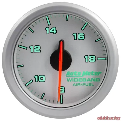 AutoMeter 2-1/16in. WIDEBAND A/F; AIRDRIVE; SILVER - 9178-UL