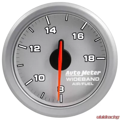 AutoMeter 2-1/16in. WIDEBAND A/F; AIRDRIVE; SILVER - 9178-UL