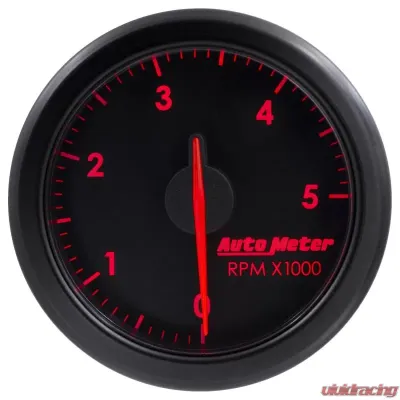 AutoMeter 2-1/16in. TACH; 0-5;000 RPM; AIRDRIVE; BLACK - 9198-T