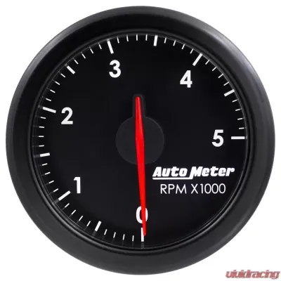 AutoMeter 2-1/16in. TACH; 0-5;000 RPM; AIRDRIVE; BLACK - 9198-T