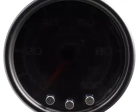 AutoMeter GAUGE; FUEL PRESS; 2 1/16in.; 100PSI; STEPPER MTR W/PK/WRN; BLK/SMOKE/BLK; SPEK