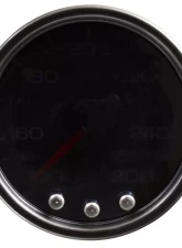 AutoMeter GAUGE; OIL TEMP; 2 1/16in.; 300deg.F; STEPPER MOTOR W/PEAK/WARN; BLK/SMKE/BLK; S                                     - P32252 - Image 3