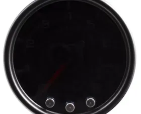 AutoMeter GAUGE; TACH; 2 1/16in.; 8K RPM; W/SHIFT LIGHT/PEAK MEM; BLK/SMOKE/BLK; SPEK-PRO