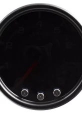 AutoMeter GAUGE; TACH; 2 1/16in.; 8K RPM; W/SHIFT LIGHT/PEAK MEM; BLK/SMOKE/BLK; SPEK-PRO                                     - P33452 - Image 3
