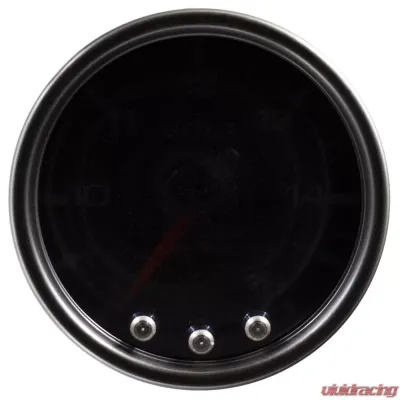 AutoMeter GAUGE; VOLTMETER; 2 1/16in.; 16V; STEPPER MOTOR W/PEAK/WARN; BLK/SMOKE/BLK; SPEK - P34452