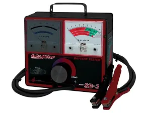 AutoMeter BATTERY TESTER; 500 AMP FOR 12 VOLT SYSTEMS