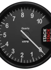 AutoMeter Tacho Clubman 80mm Black 10k RPM                                     - ST200-010 - Image 3