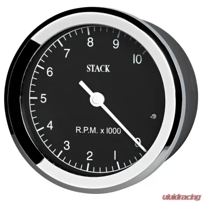 AutoMeter Tacho Classic 80mm Black 10k RPM - ST200C-010