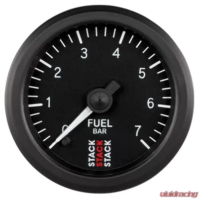 AutoMeter Gauge FuelP ProStpr 52mm Blk 7 Bar - ST3305