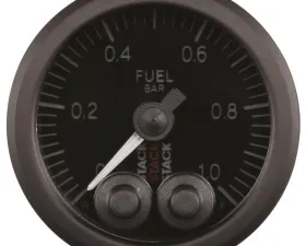 AutoMeter Gauge FuelP Pro-Cntrl 52mm Blk 1 Bar