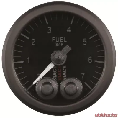 AutoMeter Gauge FuelP Pro-Cntrl 52mm Blk 7 Bar - ST3505