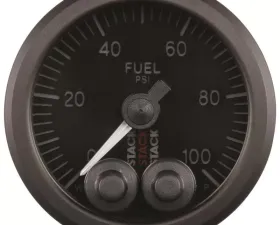AutoMeter Gauge FuelP Pro-Cntrl 52mm Blk 100psi