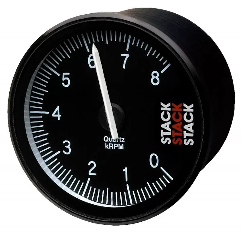 AutoMeter Tach Pro AR 80mm Blk 038.5k RPM - ST400-0385
