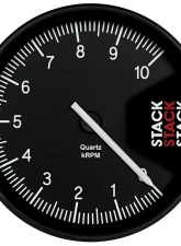 AutoMeter Tach Pro AR 125mm Blk 10k RPM                                     - ST430-010 - Image 4