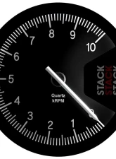 AutoMeter Tach Pro AR 125mm Blk 10k RPM                                     - ST430-010 - Image 2