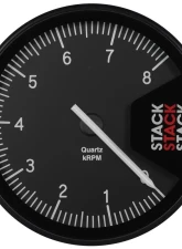 AutoMeter TACHOMETER; PROFESSIONAL; ACTION REPLAY; 125MM; BLK; 0-8K RPM                                     - ST430-08 - Image 7