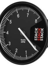 AutoMeter TACHOMETER; PROFESSIONAL; ACTION REPLAY; 125MM; BLK; 0-8K RPM                                     - ST430-08 - Image 4